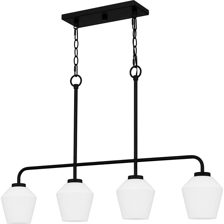 Image 2 Nielson 4-Light Matte Black Island Light more views
