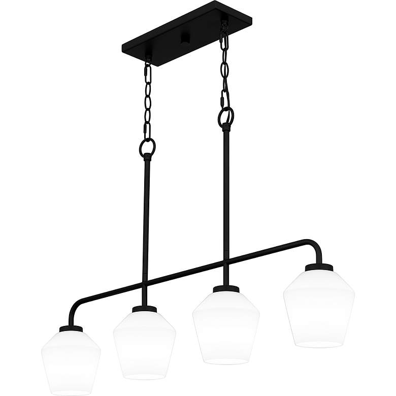 Image 4 Nielson 4-Light Matte Black Island Light more views