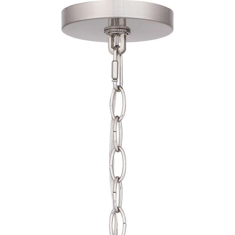 Image 6 Nielson 5-Light Brushed Nickel Chandelier more views