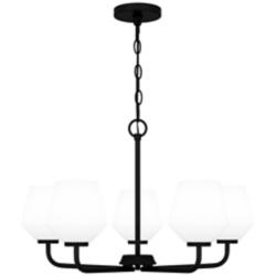 Nielson 5-Light Matte Black Chandelier