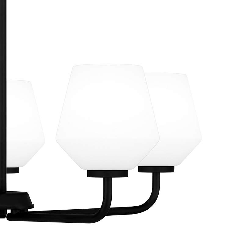 Image 5 Nielson 5-Light Matte Black Chandelier more views