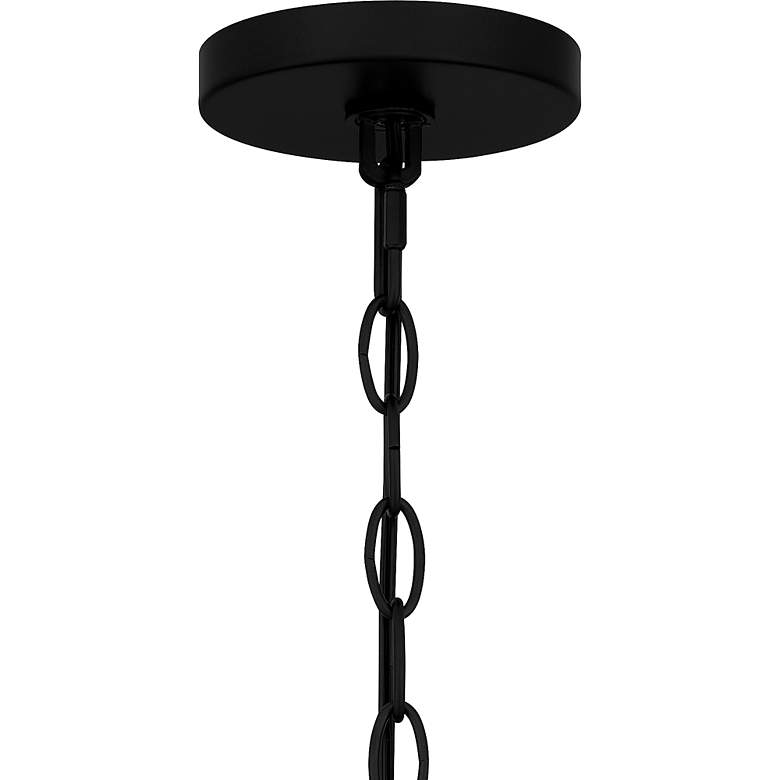 Image 6 Nielson 5-Light Matte Black Chandelier more views