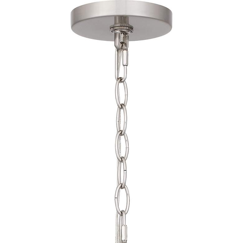 Image 6 Nielson 9-Light Brushed Nickel Chandelier more views