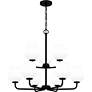3_Nielson 9-Light Matte Black Chandelier more views