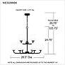 7_Nielson 9-Light Matte Black Chandelier more views