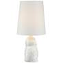 Night Owl 19" High White Ceramic Accent Table Lamp in scene