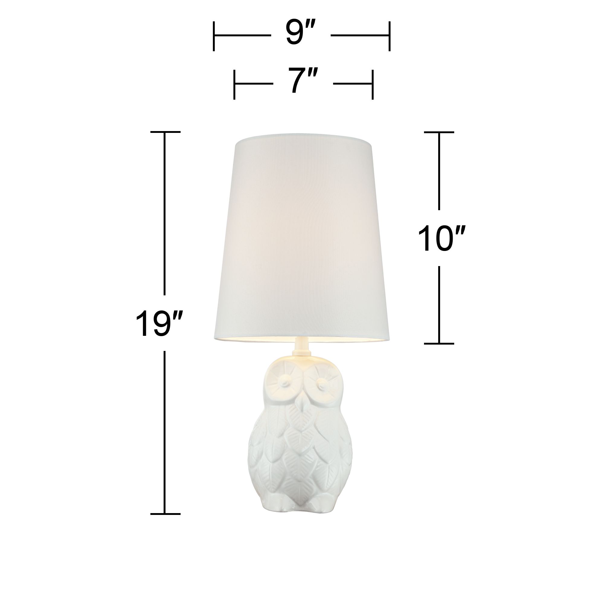 owl accent lamp