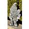 Night Watchman Garden Gnome 21" High Trevia Graystone Statue