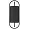 Nightfall 20" Wide 1-Light Black Outdoor Wall Light