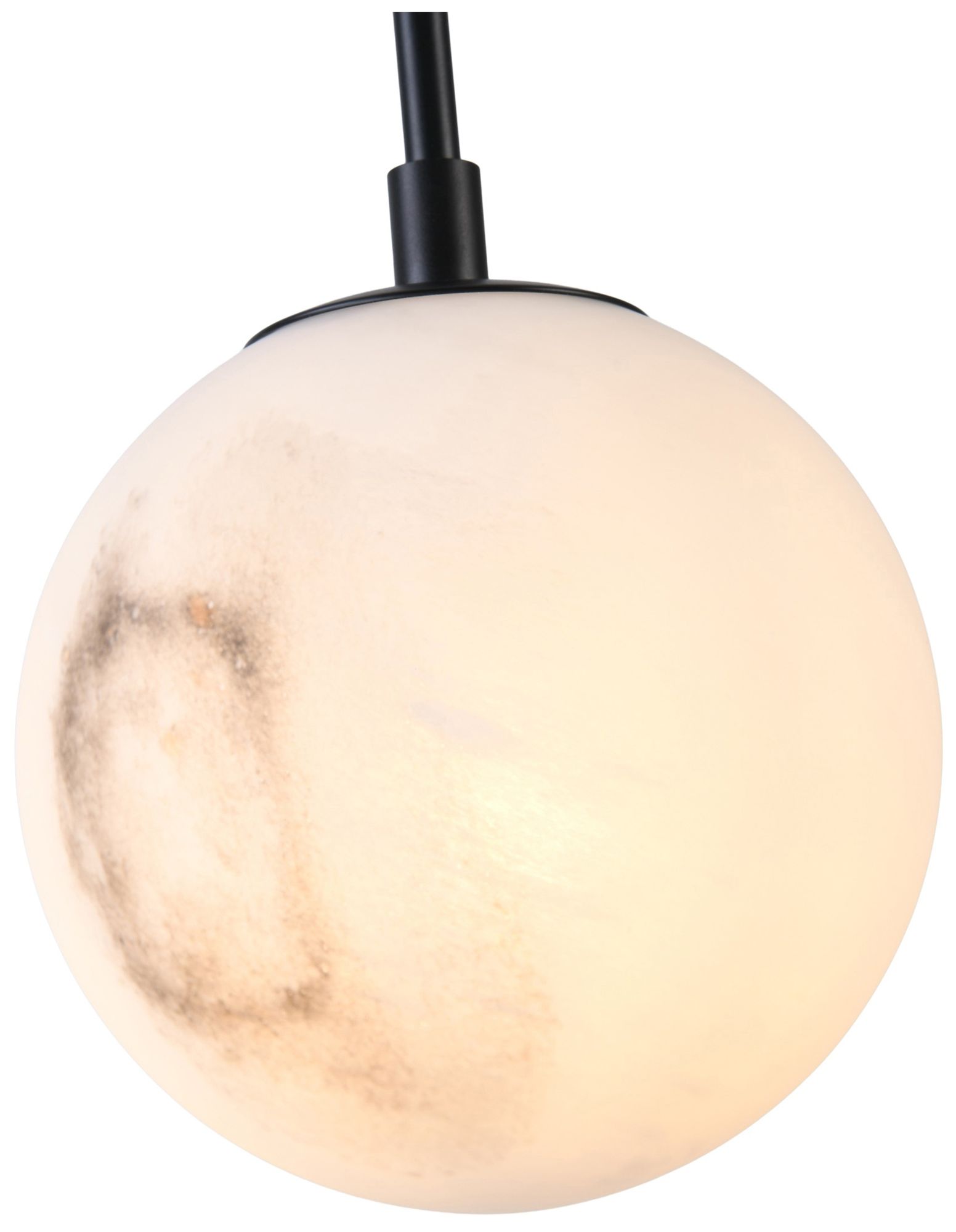 Image 3 Nightfall 6" Wide Black Pendant more views
