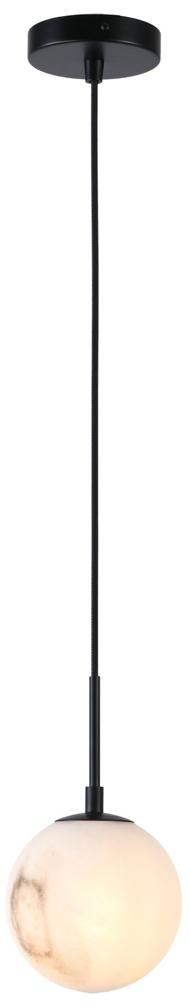 Image 5 Nightfall 6" Wide Black Pendant more views