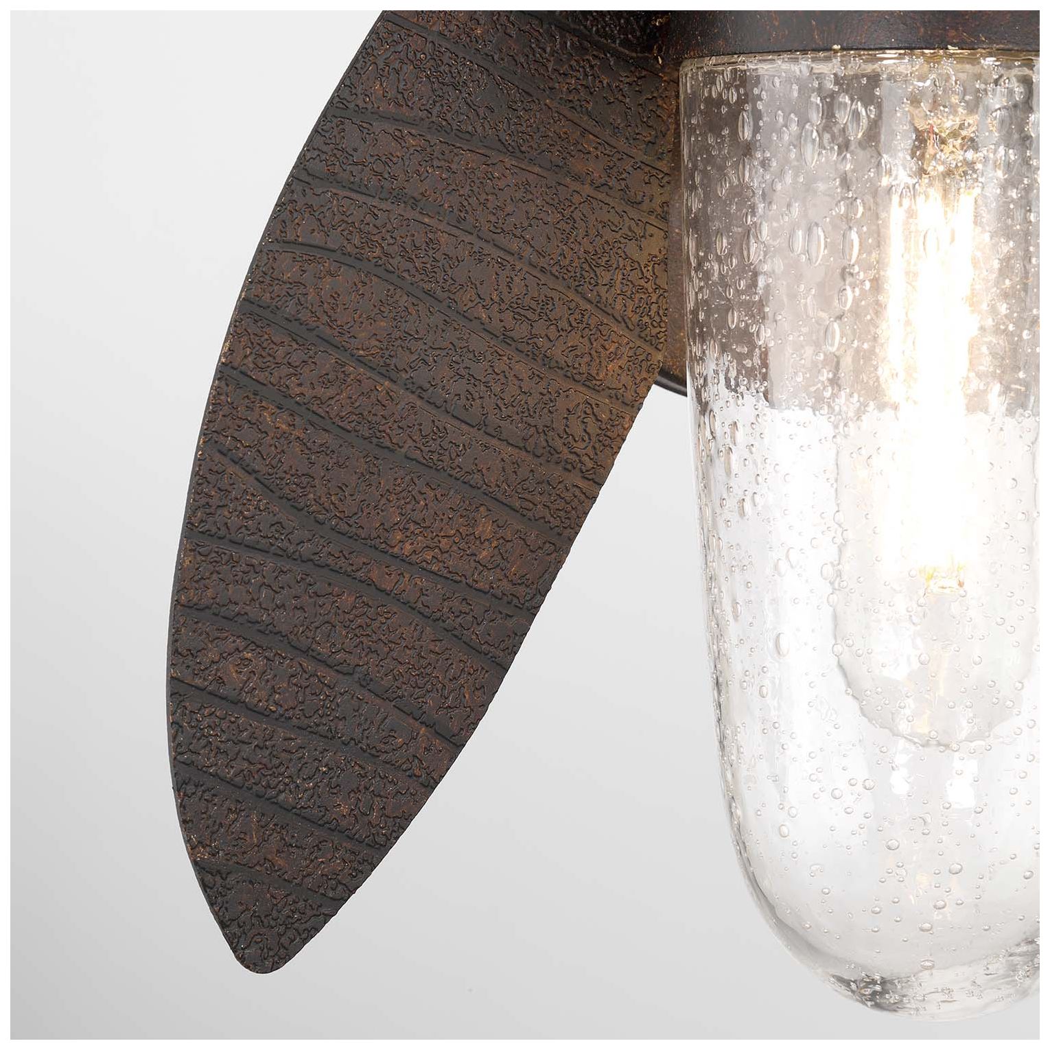 Image 3 Nightflight 34" Wide 3-Light Rustic Bronze Vanity Light more views