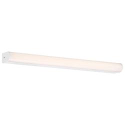 Nightstick 1.31&quot;H x 19.06&quot;W 1-Light Linear Bath Bar in Brushed Al