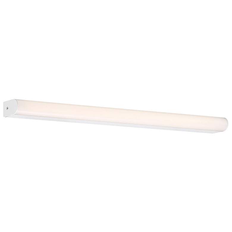 Image 1 Nightstick 1.31 inchH x 25.06 inchW 1-Light Linear Bath Bar in Brushed Al