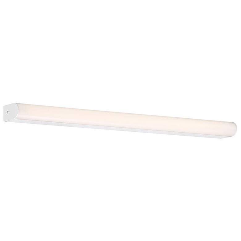 Image 1 Nightstick 1.31 inchH x 25.06 inchW 1-Light Linear Bath Bar in White