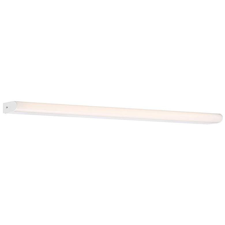 Image 1 Nightstick 1.31"H x 37.06"W 1-Light Linear Bath Bar in White