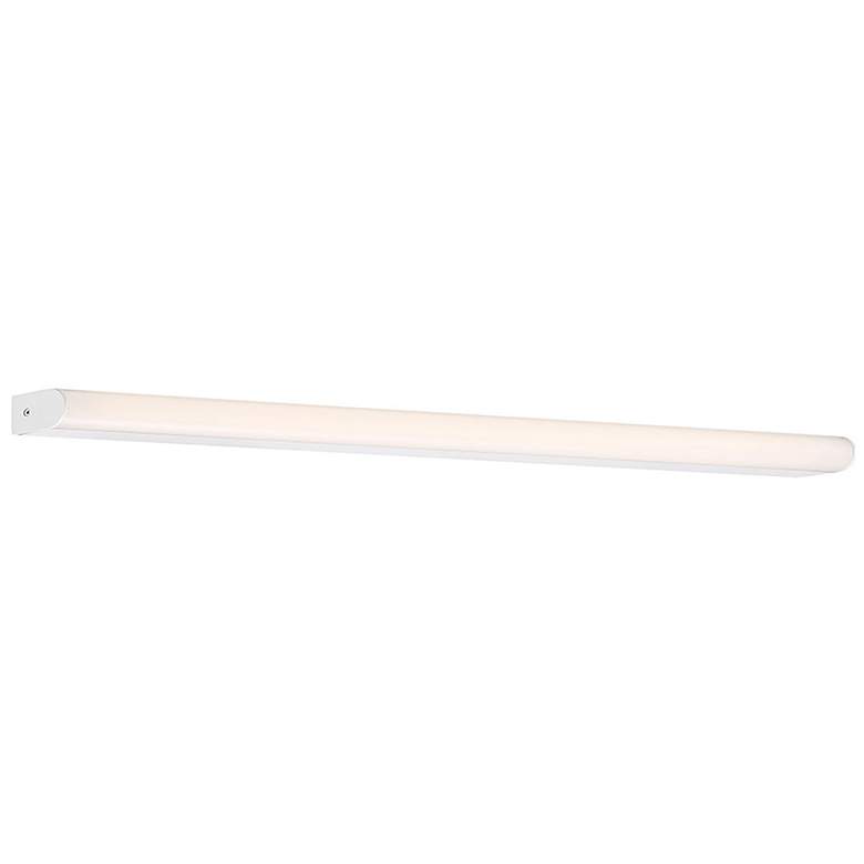 Image 1 Nightstick 1.31 inchH x 37.06 inchW 1-Light Linear Bath Bar in White