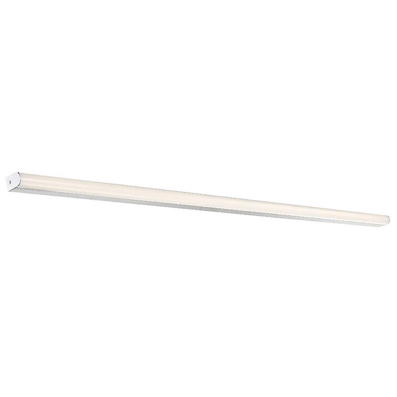 Image 1 Nightstick 1.31"H x 48.88"W 1-Light Linear Bath Bar in White