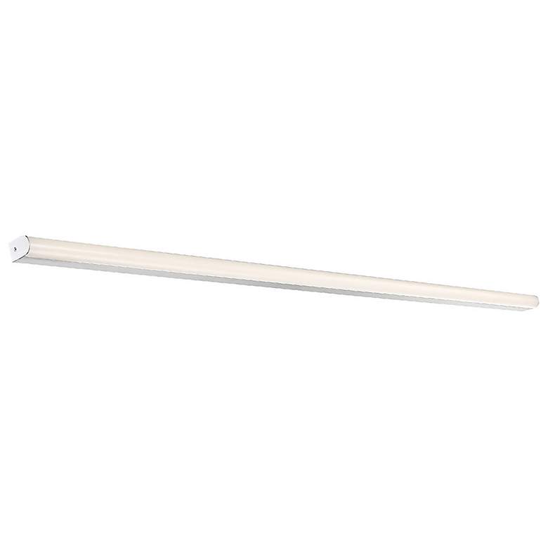 Image 1 Nightstick 1.31"H x 61.06"W 1-Light Linear Bath Bar in White