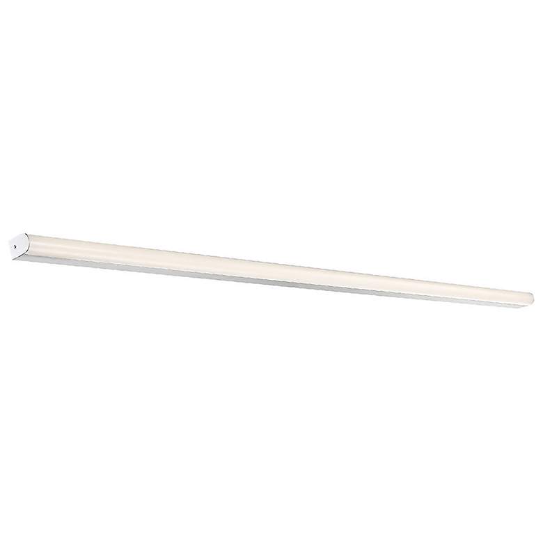 Image 1 Nightstick 1.31 inchH x 61.06 inchW 1-Light Linear Bath Bar in White