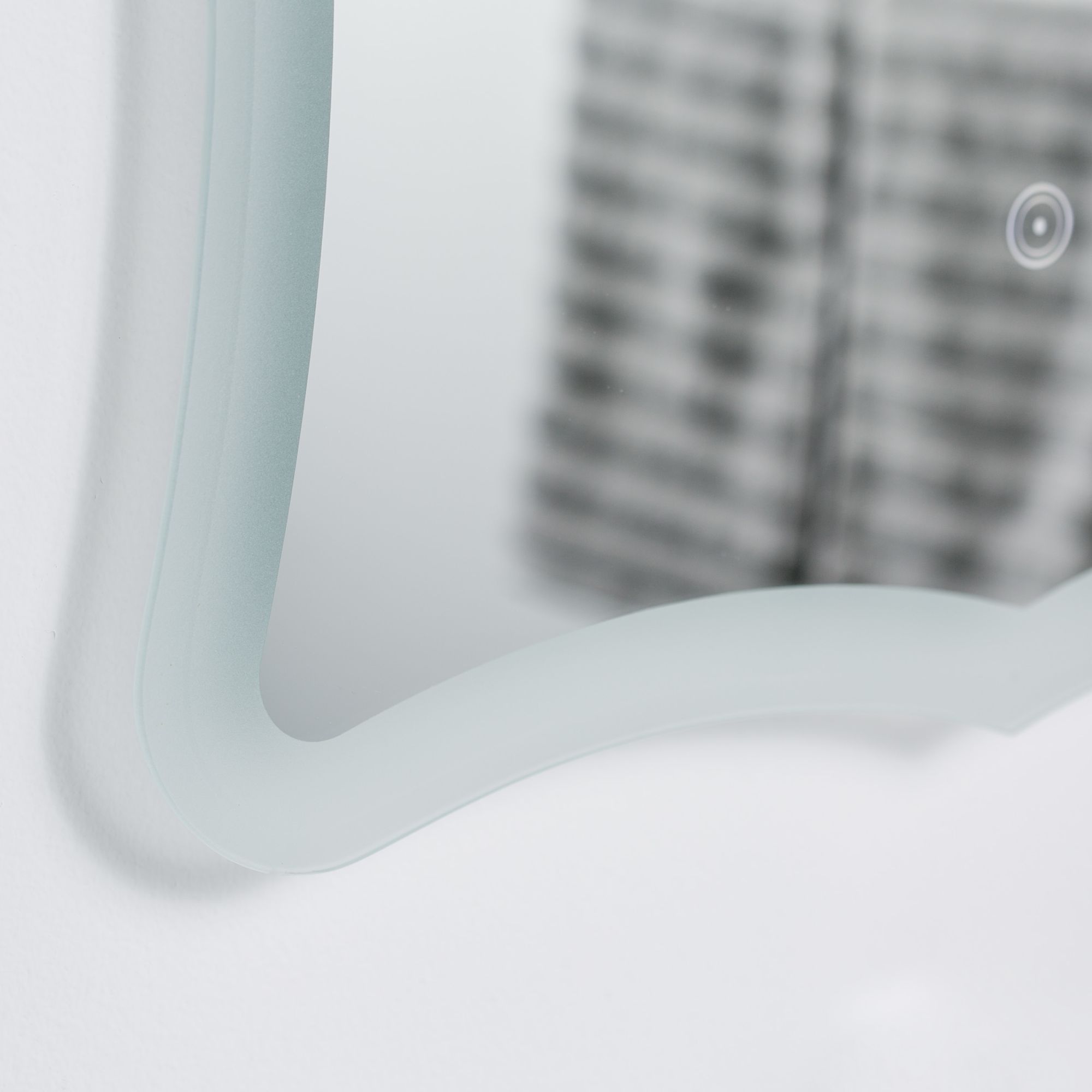 Nikita 23 1/2" x 31 1/2" Novelty Backlit LED Wall Mirror