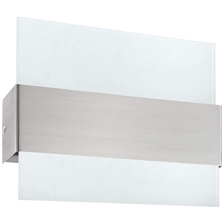 Image 2 Nikita LED - 3-Light LED Track Light - Matte Nickel - Satin Glass