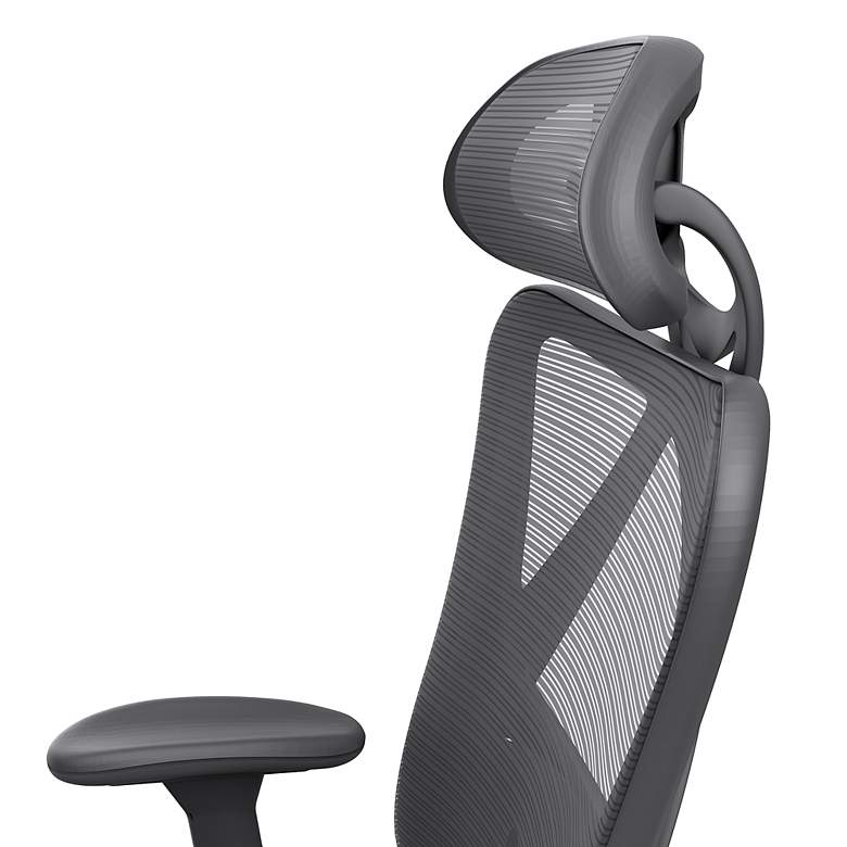 Image 2 Niklas Black Adjustable Swivel Ergonomic Office Chair more views