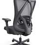 Niklas Black Adjustable Swivel Ergonomic Office Chair