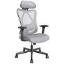 Niklas Gray Adjustable Swivel Ergonomic Office Chair