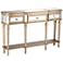 Nila 3-Drawer Mirrored Console Table