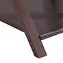 Thumbnail4 of Niles Espresso Wood and Glass Top End Table more views
