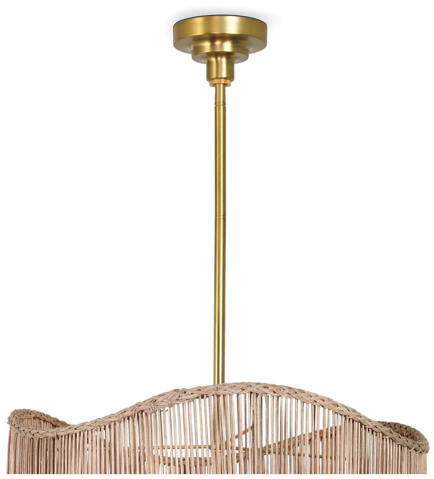 Image 2 Nimes Drum Pendant (Natural) more views