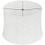Nimes White Softback Drum Lamp Shade 13x14x10 (Washer)