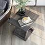 7_Nipran 22" Wide Distressed Gray 1-Open Shelf End Table more views