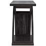 6_Nipran 47" Wide Distressed Gray Wood Sofa Console Table more views