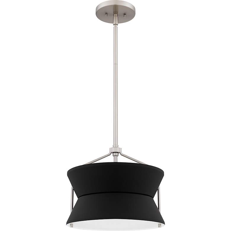Image 2 Nira 2-Light Brushed Nickel Pendant Light more views