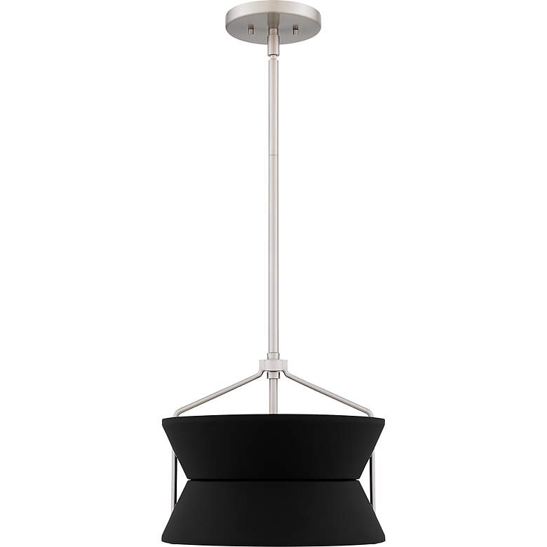 Image 3 Nira 2-Light Brushed Nickel Pendant Light more views