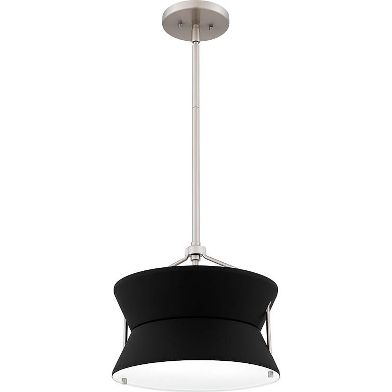 Image 4 Nira 2-Light Brushed Nickel Pendant Light more views