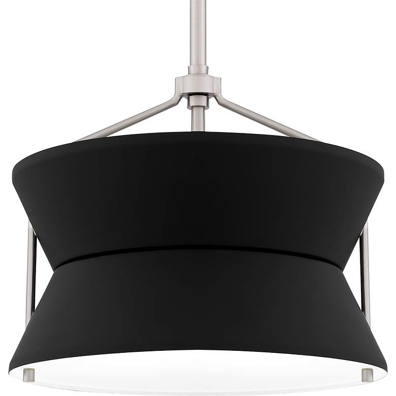 Image 5 Nira 2-Light Brushed Nickel Pendant Light more views