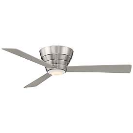 Image1 of Niva 54" Stainless Steel Flush Mount Ceiling Fan by Wind River