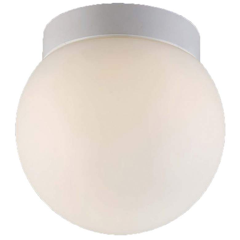 Image 1 Niveous 6 inchH x 6 inchW 1-Light Flush Mount in White