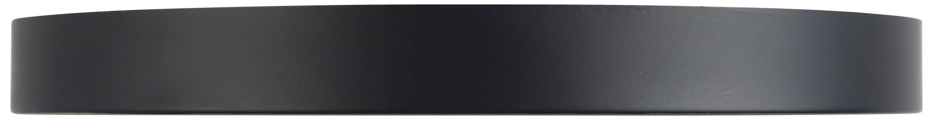 Thumbnail3 of Nix 12-in Black dimmable LED Flush Mount with Gold Accents more views
