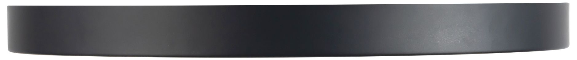 Image 3 Nix 15-in Black dimmable LED Flush Mount with Gold Accents more views