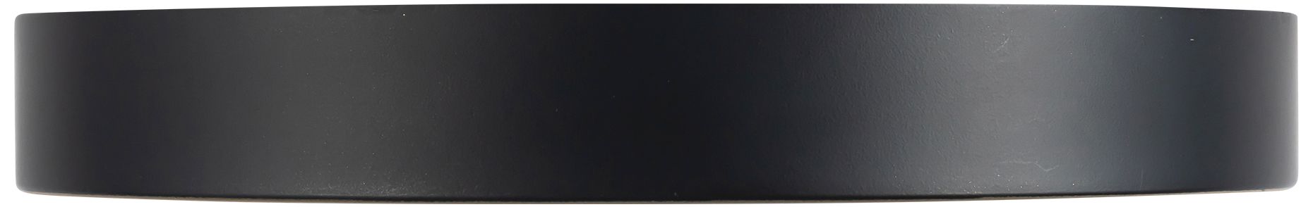 Thumbnail3 of Nix 9-in Black dimmable LED Flush Mount with Gold Accents more views