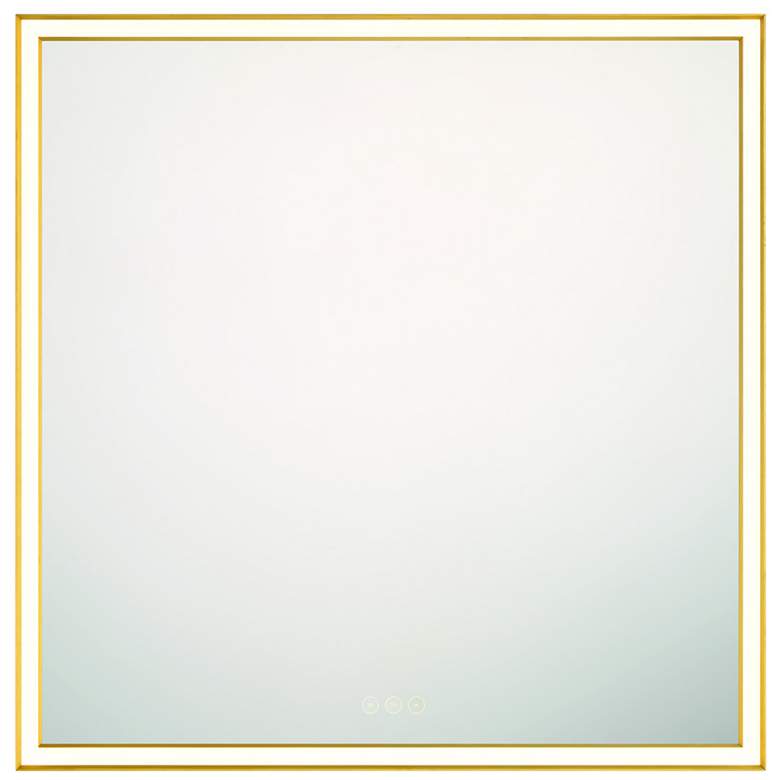 Image 1 Nixon 32" LED Mirror Gold