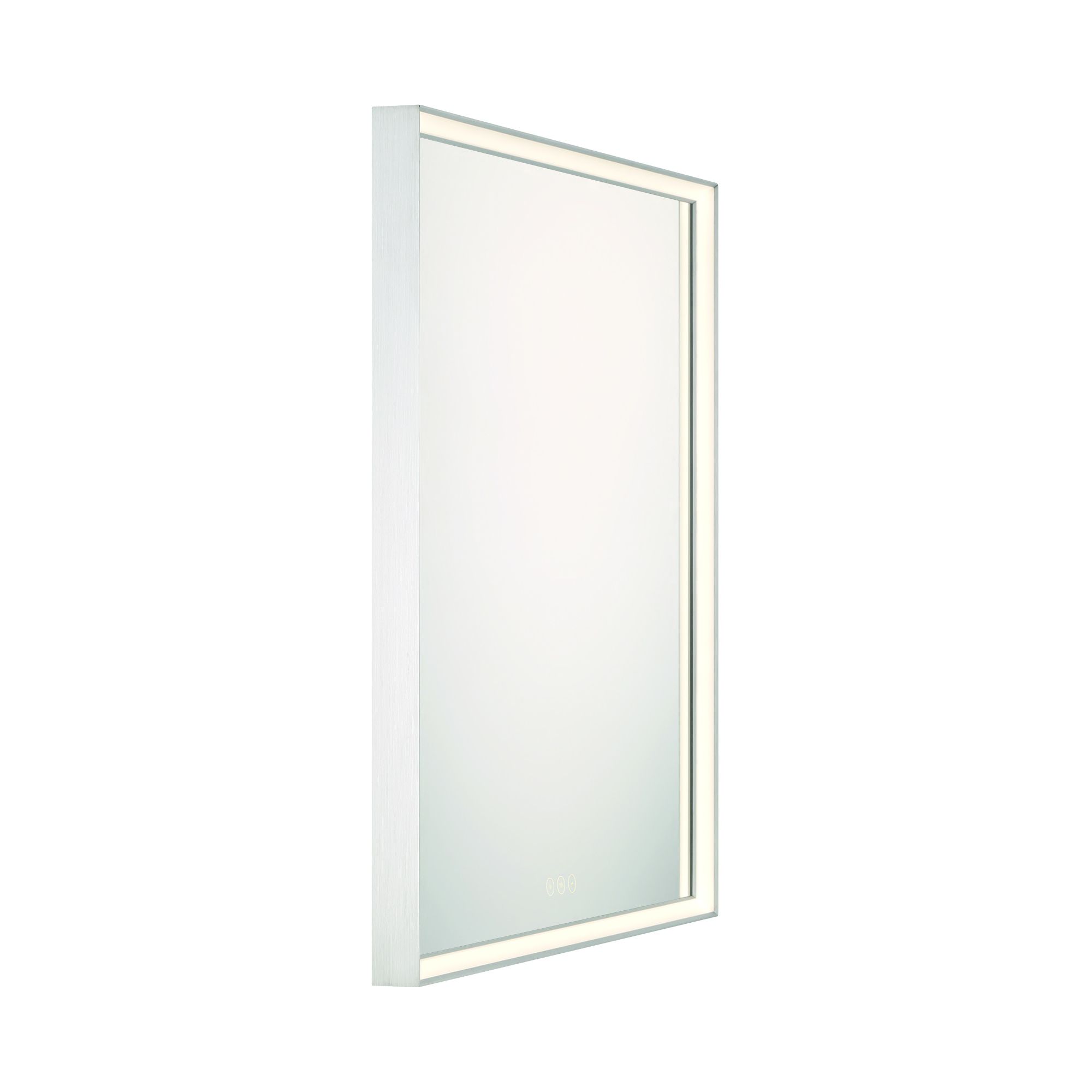 Image 3 Nixon 36" LED Square Mirror  Silver more views