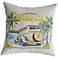 No Problems 18" Square Indoor-Outdoor Pillow Set of 2