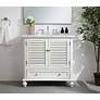 5_Noah 36" Wide Antique White 2-Door Single Sink Vanity more views