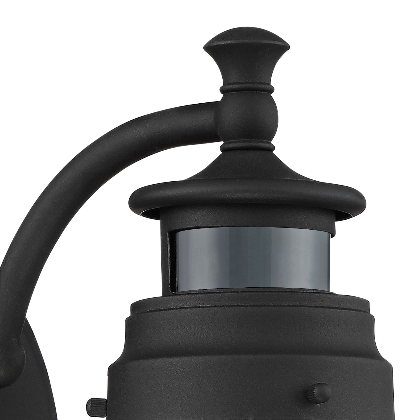 Image 4 Nobel 10" High Black Motion Sensor Outdoor Wall Light more views