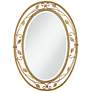 2_Noble Park 24" x 34" Eden Park Gold Oval Wall Mirror